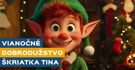 Santa Claus a malý škriatok Tino na Severnom póle