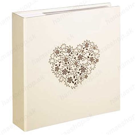 Svadobný album Hama SRDCE s detailom zlatého srdiečka