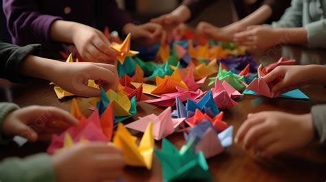 Fotografia origami zajačika na veľkonočnom prianí