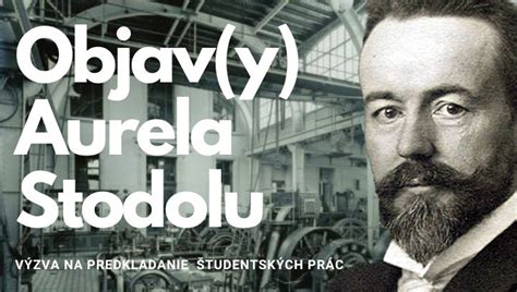 portrét slovenského vedca Aurela Stodolu