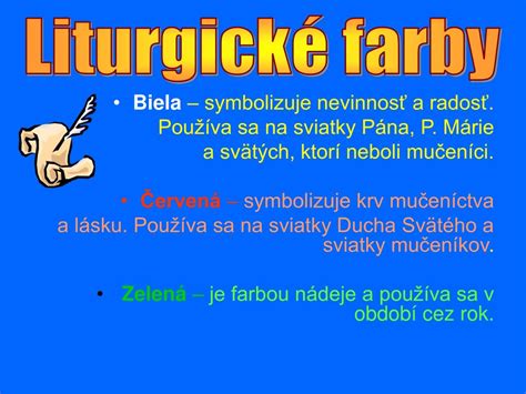 Liturgické farby - červená