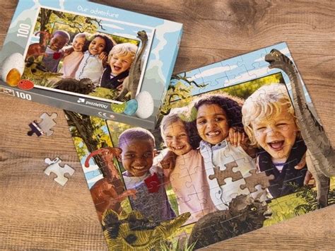Ukážka detského puzzle s personalizovanými fotografiami a obľúbenými motívmi