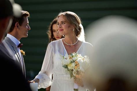 Lucia Gachulincová vo svadobných šatách