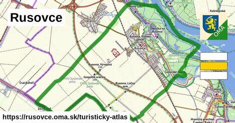 Historická mapa oblasti Rusovce s vyznačeným areálom žrebčína a jeho tréningových dráh