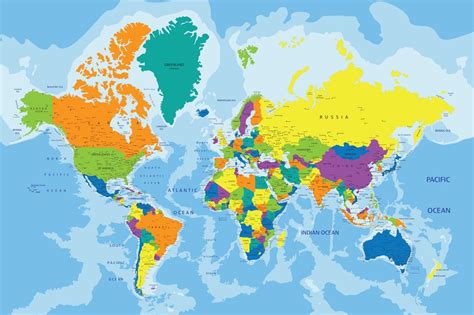 Mapa sveta zvýrazňujúca mestá spomenuté v prieskume