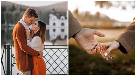 Tematická fotografia zaľúbeného páru držiaceho sa za ruky