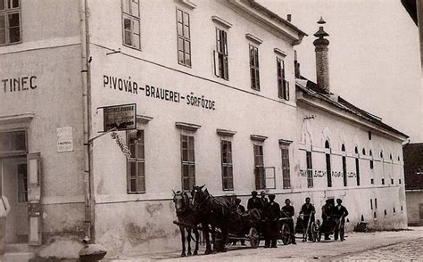 historická fotografia Zámockého pivovaru vo Frýdlante