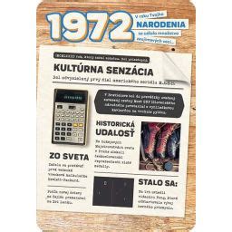 príklad retro priania Albi s výpisom historických udalostí