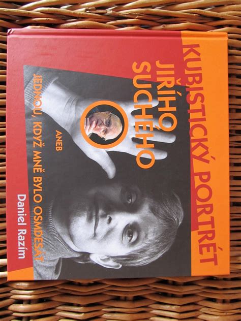 Portrét Jiřího Suchého so slamákom