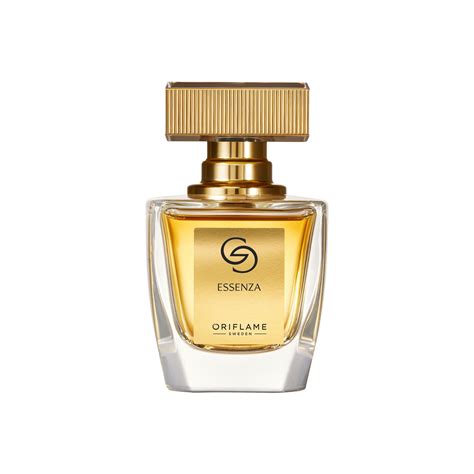 Produktové foto: flakón parfumu Giordani Gold Essenza a telový krém