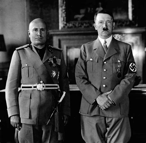 Fotografia: Hitler a Mussolini