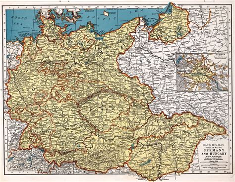 Historická mapa Nemecka v roku 1939