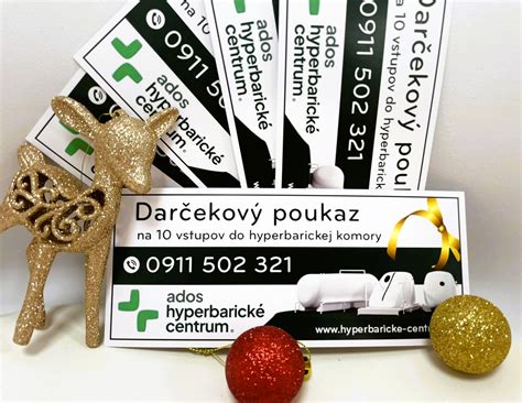 Ukážka rôznych darčekových poukazov