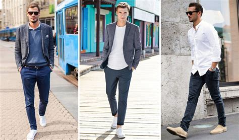 Tematické foto: muž v smart casual outfite (chinos, košeľa, sako) na neformálnej rodinnej oslave