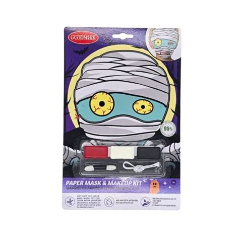 Ilustrácia rôznych papierových masiek pre deti