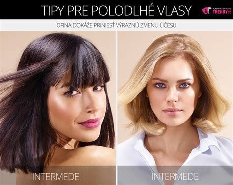 Ukážka rôznych strihov a účesov pre polodlhé vlasy