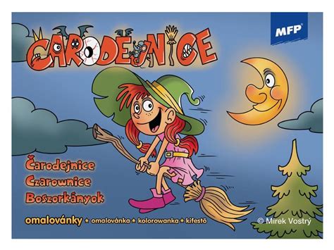 ilustrácia k slovenskej mytológii (vlkodlaci, čarodejnice, spln mesiaca)