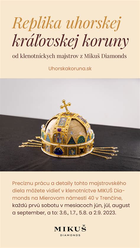 replika kráľovskej krstovej košieľky