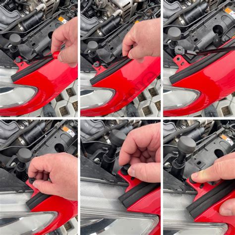 Schéma uchytenia dekorácií na kapotu auta pomocou prísaviek a viazacích šnúrok