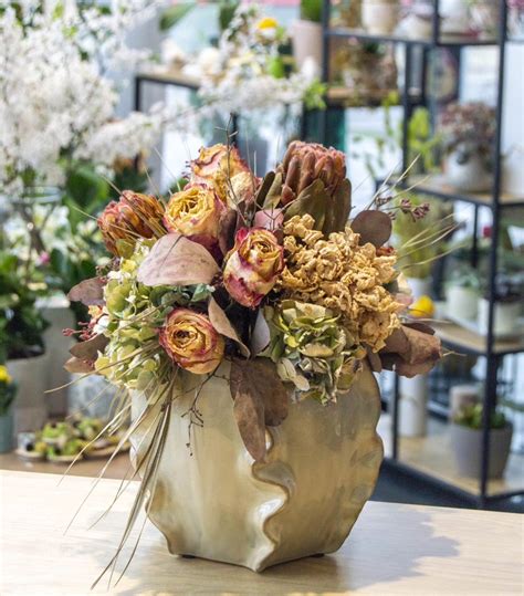 Tematické foto aranžmánov zo sušených kvetov