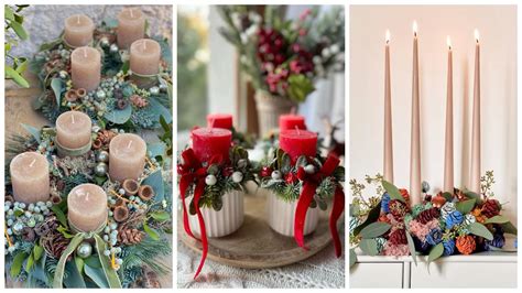 koláž adventných vencov v rôznych farebných kombináciách (bielej, zlatej, striebornej, ružovej)