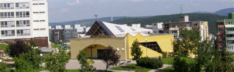 Vizualizácia farnosti Bratislava-Dlhé Diely s kostolom Narodenia Panny Márie