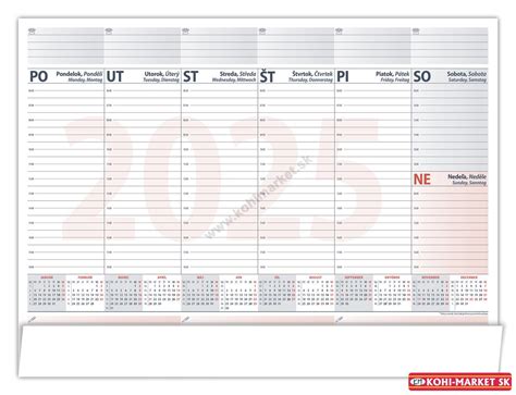 Ilustrácia s kalendárom a označenými výročiami