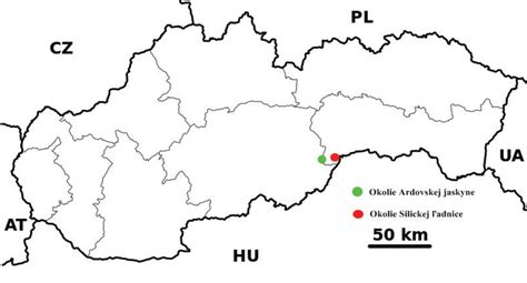 Mapa okolia Ubytovacieho zariadenia Hliny s vyznačením MHD zastávok a trás