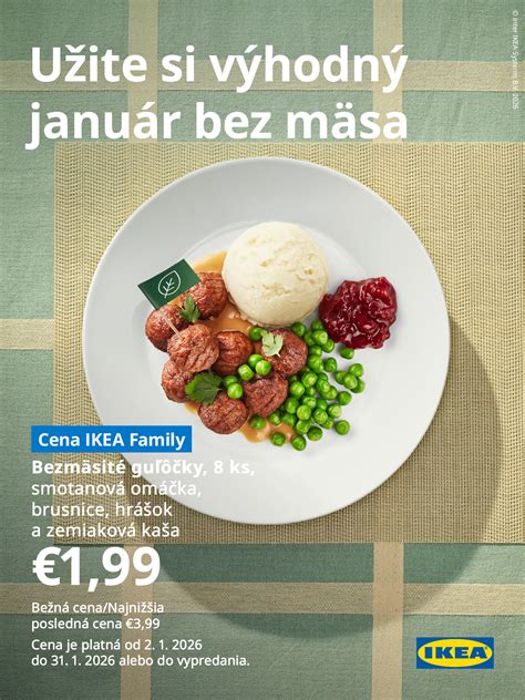 Fotografia: Atraktivne servírované hlavné jedlá v Švédskej reštaurácii IKEA