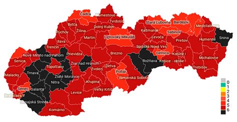 Mapa rozdelenia strany Whigov podľa názorov na otroctvo (Sever vs. Juh)