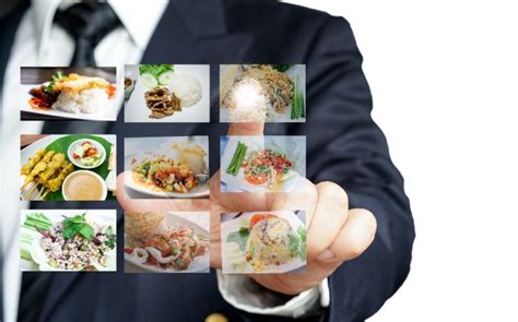 Foto štýlového servírovania nápojov a jedál