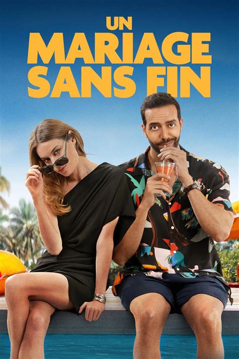 Tematický obrázok k filmu Un Mariage Sans Fin, vizualizujúci romantickú komédiu s prvkami časovej slučky.