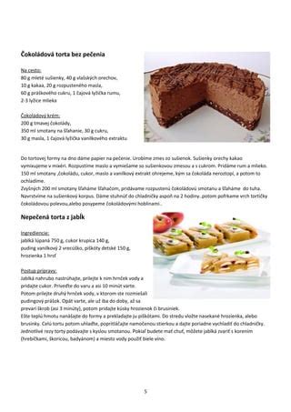 infografika znázorňujúca postup pečenia torty od prípravy surovín až po dekorovanie