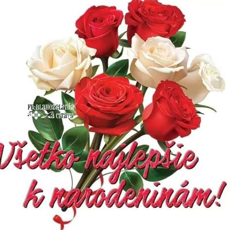 Obraz s venovaním k narodeninám