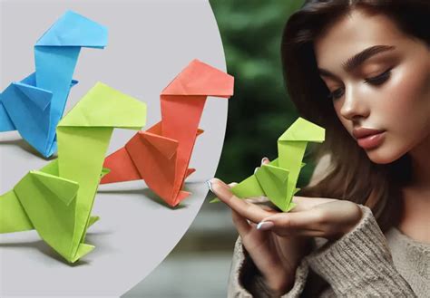 návod na skladanie origami zajačika krok za krokom
