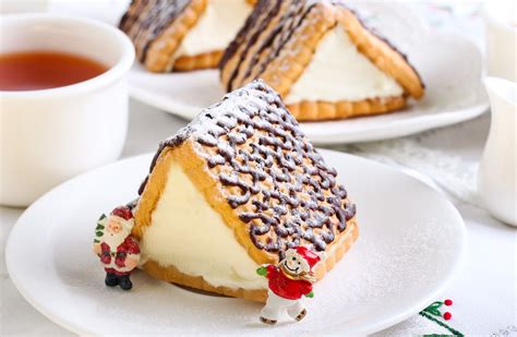 vianočná tvarohová strieška s kvapkou likéru