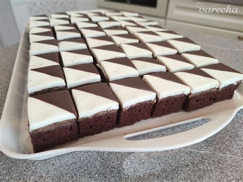 dvojfarebné kocky s kakaovou a orechovou vrstvou