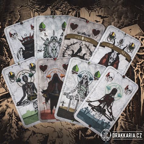 Ilustrácia originálnych mariášových kariet s detailným popisom a návodom