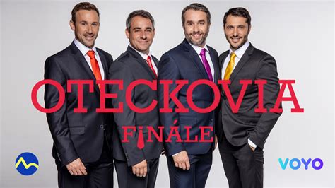 Tematická fotografia hlavných postáv seriálu Oteckovia, s dôrazom na Luciu a Vlada