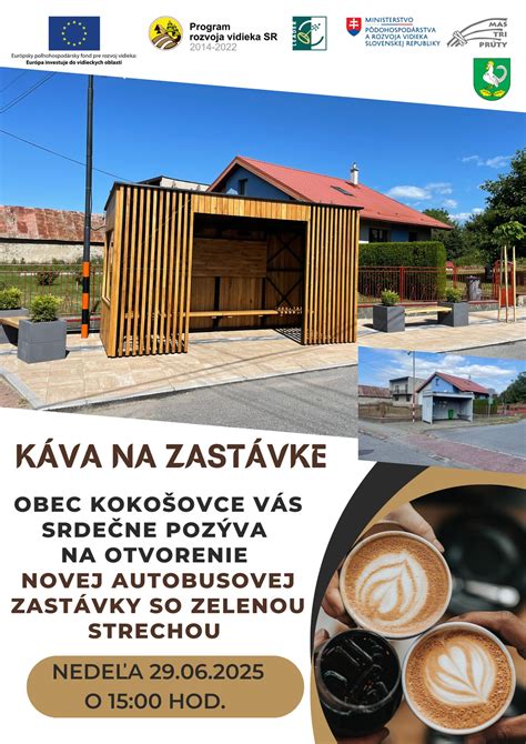 Fotografia modernizovanej autobusovej zastávky 