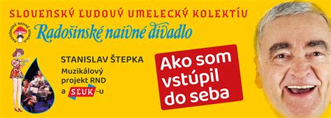 Fotografia Stanislava Štepku, zakladateľa Radošinského naivného divadla