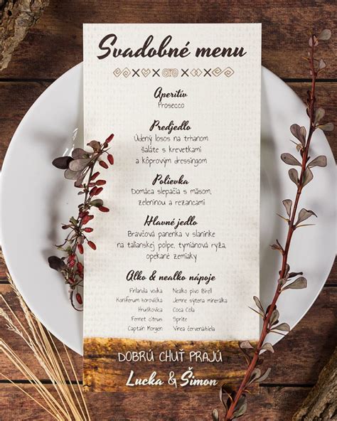 Svadobné menu s elegantnou prezentáciou jedál od šéfkuchára