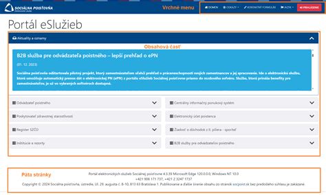 Webové rozhranie platformy 