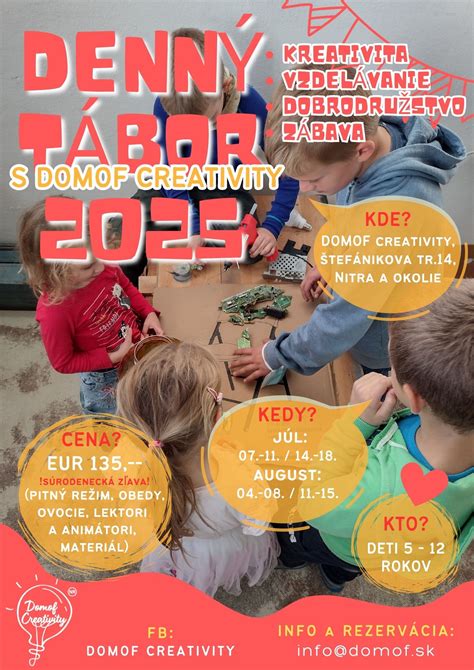 infografika: rozvoj zručností u detí prostredníctvom kreatívneho tvorenia