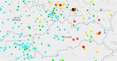 Mapa zobrazujúca oblasti postihnuté konfliktami a teroristickými útokmi