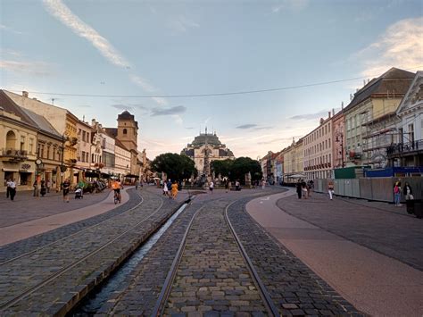 Hlavná ulica v Košiciach v roku 1936