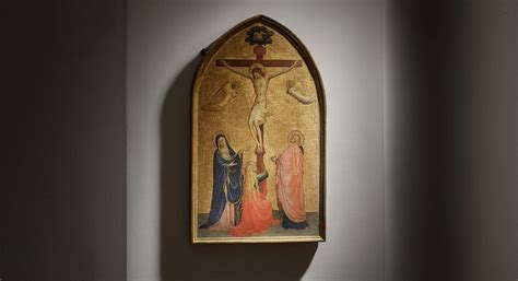 Fra Angelico, Kristovi predchodcovia so svätými a mučeníkmi, tempera na paneli, 20. roky 15. storočia