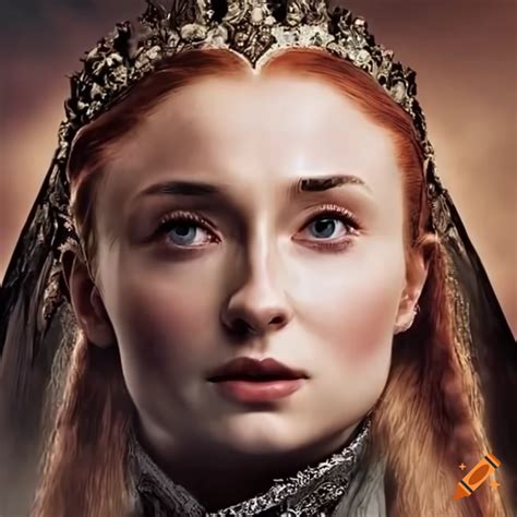Sansa Stark po poprave svojho otca, s Joffreym Baratheonom