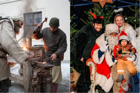 Deti v rovnakých vianočných svetroch a čiapkach