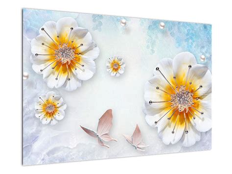 kompozícia vintage dekorácií s čipkou, perlami a pastelovými kvetmi